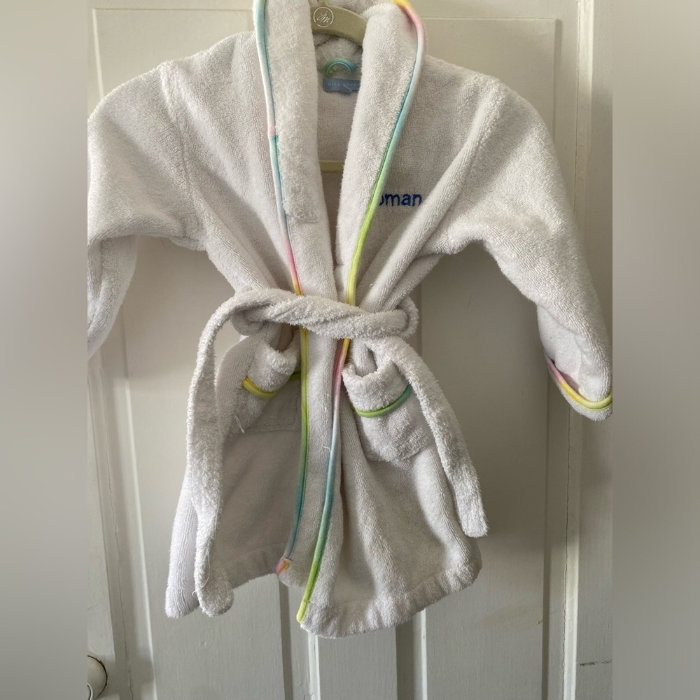 Monogrammed Hill House Home Robe . Size 2T/3T